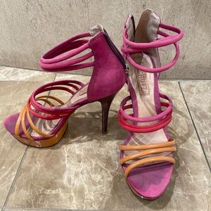 SCHUTZ colorful heel